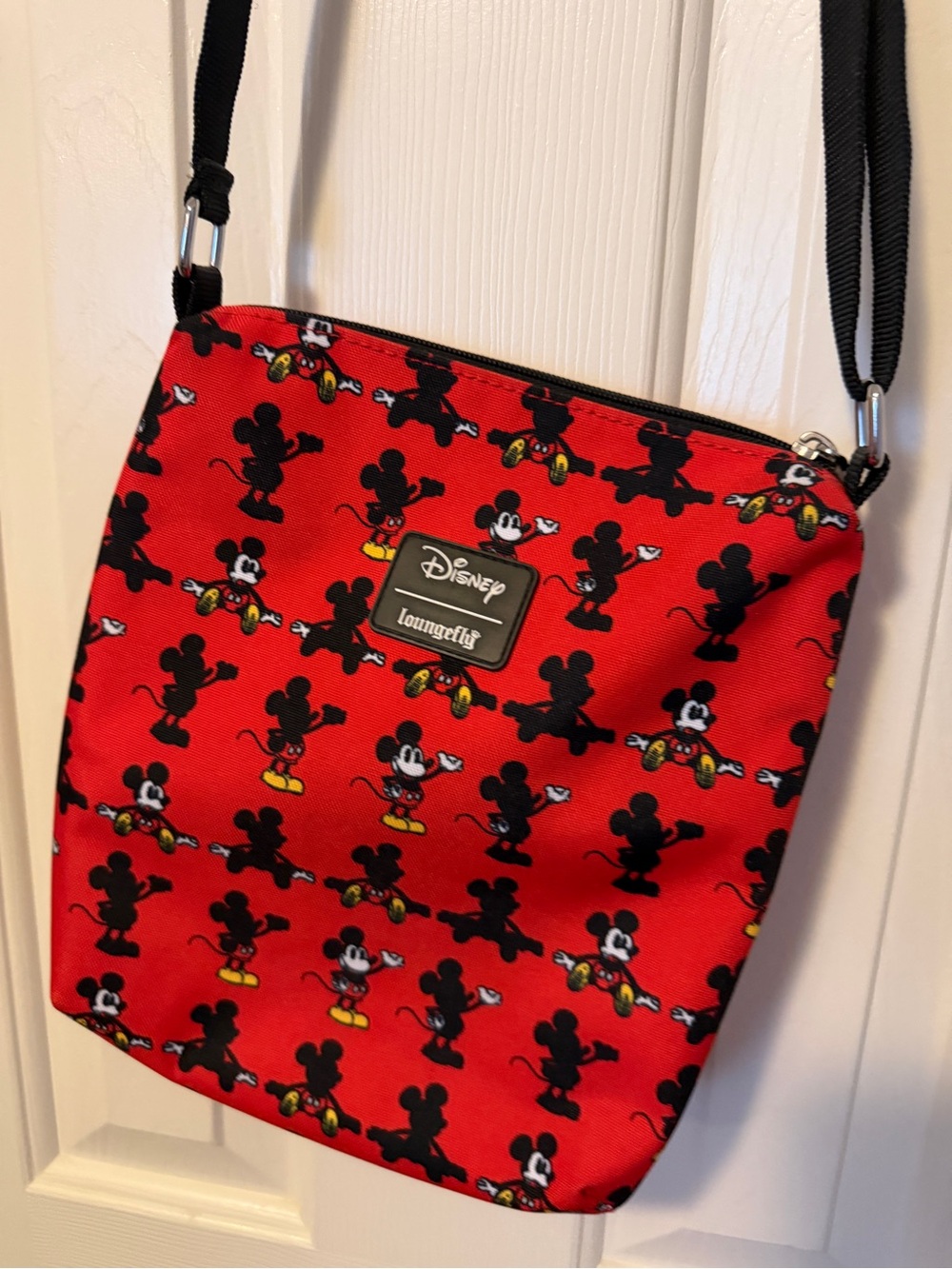 Loungefly Red Mickey Mouse Crossbody Bag